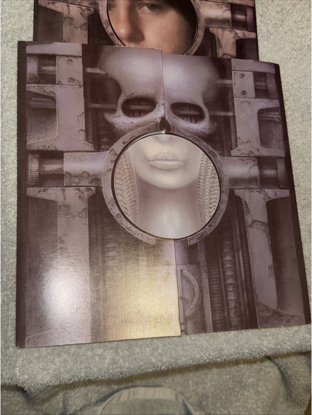 Emerson Lake Palmer Brain Salad Surgery Vinyl LP 1973 Manticore MC 66669 Poster